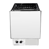 Dampfduschengenerator, Schwitzsaunaofen mit interner Steuerung und externer, Trockendampfofen, gewerblicher Haushalt, kleine Trockendampfmaschine aus Edelstahl für Badezimmer(6k)