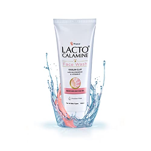 Lacto Calamine Face Wash with Kaolin Clay for Oily Skin, 100 ml White LC_FW_PACK1 0