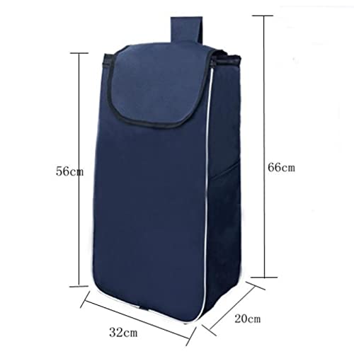 Einkaufswagen Ersatzbeutel, Oxford Stoff wasserdichtes Aufbewahrungsbeutel, Trolley Ersatzbeutel Einkaufswagen Backup Trolley Bag Gepäckbeutel Ersatz Lebensmittelwagen -Cartbeutel – Bild 3
