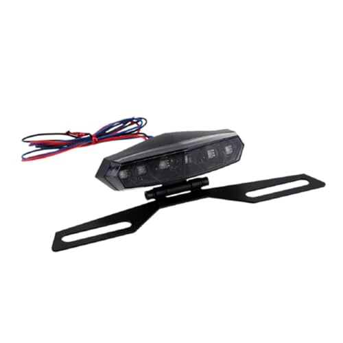 Luz trasera LED para motocicleta que evita colisiones traseras con freno