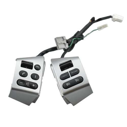 Volant voiture commande de régulateur vitesse Nissan Sylphy argent noir boutons