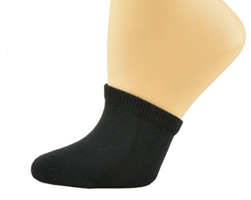 Womens Pedi-Pocket No Show Socks - Open Toe Liner Half Seamless Mule Socks - Black, Khaki & White Half Socks for Women3