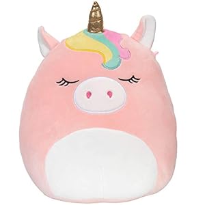 Squishmallows Official Kellytoy Plush 12″ Ilene The Pink Unicorn- Ultrasoft Stuffed Animal Plush Toy