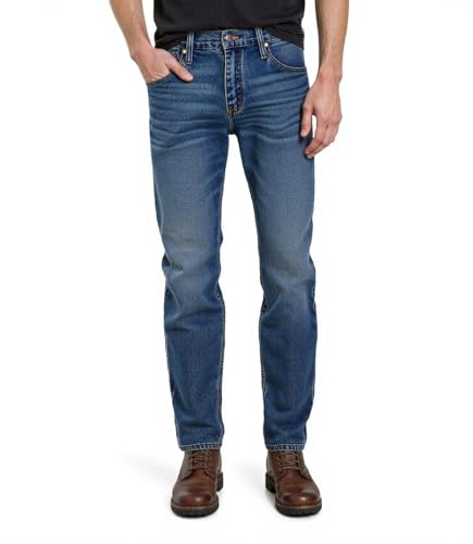 Men's Slim Fit Jeans Stretch Relaxed Fit Fashion Denim Pants