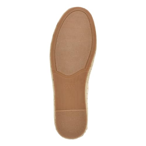 Guess Women's JOELYA Ballet Flat, Natural/Cream Logo 111, 94