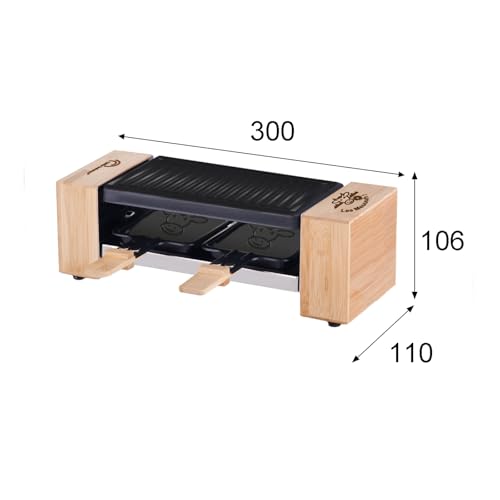 LITTLE BALANCE Raclette 2 personnes Bois Meuuuh...! 8618 - vue 6