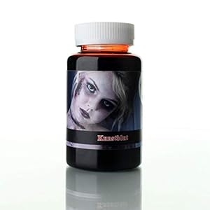 KOH Sangre Falsa 250 ml Sangre de película Premium de Halloween, Maquillaje de Zombis, Maquillaje de Vampiro, Sangre…