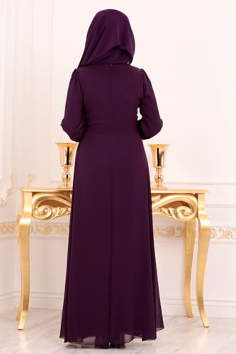 Elegant Maxi Long Sleeve Evening Dress| Abaya | Muslim Women Modest Dressing | Nikkah |Eid.2