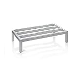 WAS 2048 915 Aluminium Bodenregal mit Grund des Bodenabstands, 122.0cm Länge, 51cm Breite, 30cm Höhe