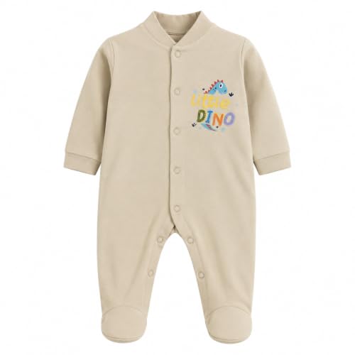 Image of EIO 100% Cotton Baby Rompers Sleepsuits Jumpsuits Night Suits for Newborn Baby Boys & Girls | Soft Infant Bodysuit | Pack of 3 Kids Rompers