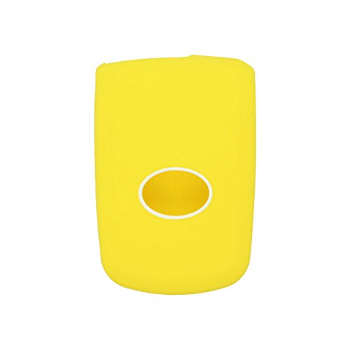 BROVACS Silicone Cover Protector Case Holder Skin Jacket Compatible with TOYOTA 3 Button Smart Remote Key Fob CV2401 Yellow - Image 2
