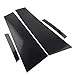 Cnswee6 4pcs Auto Side Door Window pillar post trim gloss black for Mercedes CLS C219 2006 2007 2008 2009 2010 2011