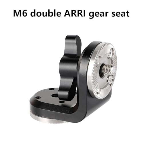 Double rosace en aluminium avec filetage central cage reflex rig - 2