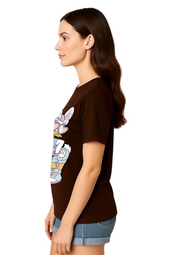 Image of My Swag Womens Combo T-Shirts, Printed Cotton Tshirts, Casual Summer Wear (Cotton, Pack of 2)