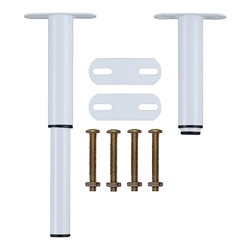 JUMPENGATP Set of 2 Feet for Furniture Furniture Feet, Height Adjustable 180-330 mm, Cabinet Feet Made of Stainless Steel