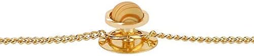 VAMA Fashions Gold Plated Wood Design Kurta Buttons for Ethnic Ware Men Women