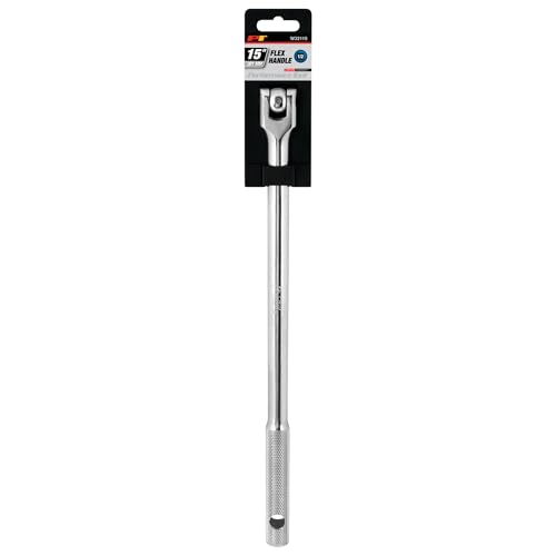 Image of Performance Tool W32119 1 /2-in Drive Flex Handle Home Improvement Hand Tool, Silver, 15-Inches