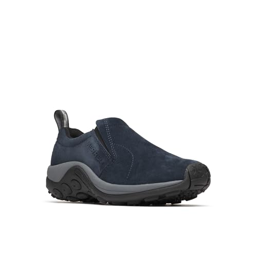 Image of Merrell Mens Jungle Moc Leather Waterproof Ice+Moccasin