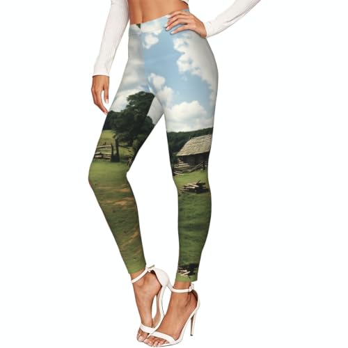 Leggings de compresión sin transparencias mallas suaves de tiro alto mujer