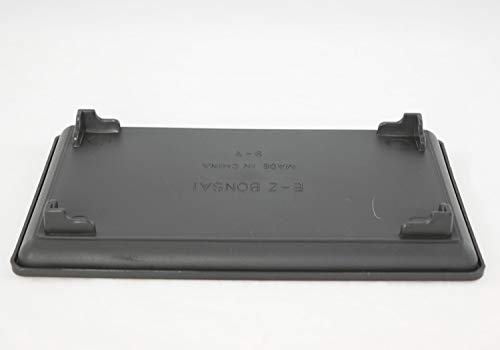Calibonsai 1 Rectangular Black Plastic Humidity/Drip Tray For Bonsai Tree & Indoor Plants thumb #2