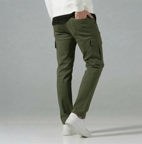 Image of Tagas Men Plus Flap Pocket Side Drawstring Waist Cargo Pants || Trousers Casual Pant || Cargo Pant || Jeans Pant || Track Pant for man ||MC-8