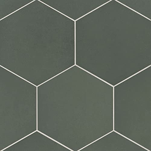Bedrosians DECMAKMIGHEX10M Makoto Matte Hexagon Porcelain Tile 11.5 Inch X 10" cover