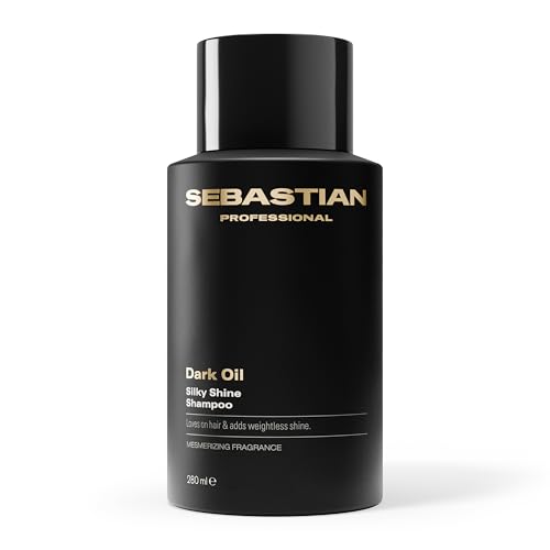 Sebastian Professional Dark Oil Lightweight Shampoo | Infused with Jojoba & Argan Oil | 9.4 Fl Oz (Pack of 1)