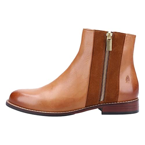 Hush Puppies Frances, Botas Cortas al Tobillo Mujer, Tan, 35.5 EU