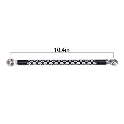 TUINCYN Motorcycle Shift Linkage Black Chrome Gear Shifter Lever Link For Harley Softail Dyna Touring Electra Road King Street Glide 1986-2020 - Thumbnail 2
