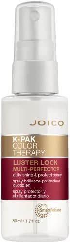 K-PAK Color Therapy Luster Lock Multi-Perfector Daily Shine & Protect Spray | For Color-Treated Hair | Instantly Detangle | Control Frizz | Boost Shine | With African Maketti & Argan Oil | 1.7 Fl Oz