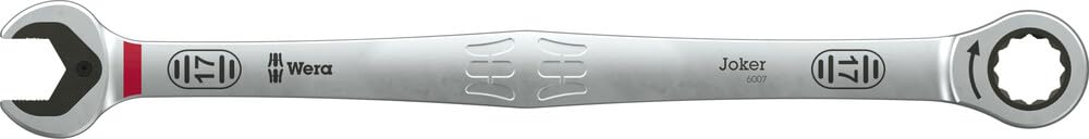 Wera 6007 Joker SB Ring Ratchet Spanner, Long Design, 17 mm - 05020353001