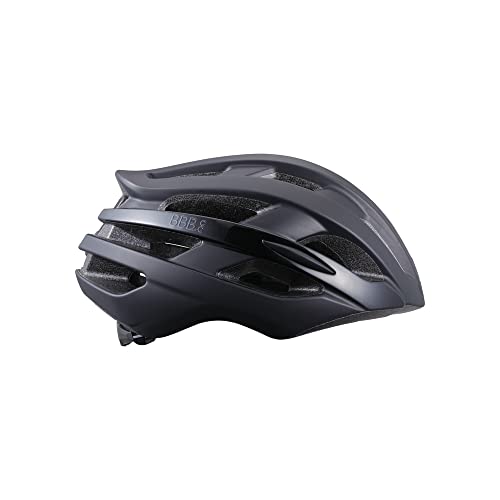Casque de vélo route BBB Hawk noir unisexe pour cyclisme adulte