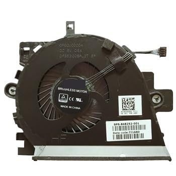 Ventilateur HP ZBook 15 G3 résout surchauffe PC portable code 848252-001