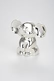 Motiv: Elefant Dekolust Spardose Elefant Metall Silber Sparbüchse Sparschwein Spardosen Versilbert für Geldgeschenke