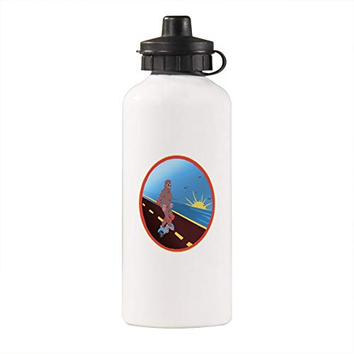 Lixiaolan Hoverboard Bigfoot Aluminum Vacuum Insulated Water Bottle,Leak Proof and Sweat Proof Large