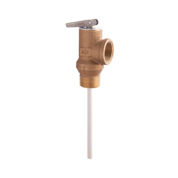 Watts LF100XL Lead Free Temperature and Pressure Relief Valve for Water