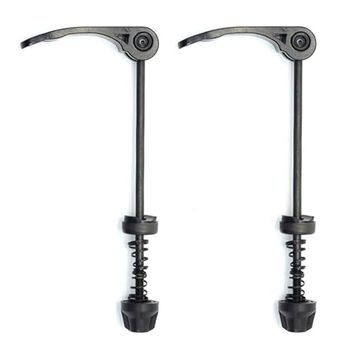 ZEACCT 2 Piezas Bike Cierres Rápidos, Cierre Eje Pasante Rueda Bicicleta, Juego Pinchos Liberación Rápida de Ultraligera, para Carretera, Bicicleta de Montaña, Bicicleta de Ciudad