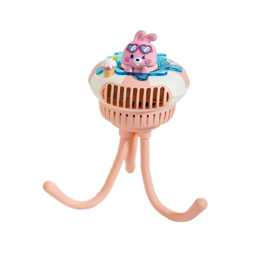 Ventilador de cochecito con clip para cochecito con 3 velocidades, accesorios de refrigeración de viaje para cuna, asiento de coche, silla de ruedas, camping al aire libre, dormir