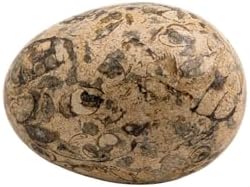 Marble Egg Decor, Natural Onyx Stone Paperweight for Desk or Home...