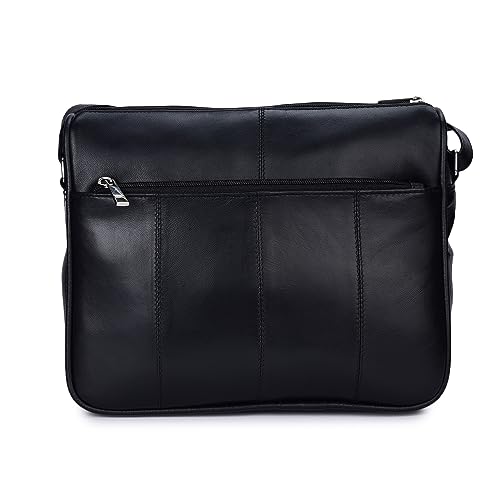 K London Ladies Leather Handbag in Soft Brown Leather - Womens Designer Shoulder Hand Bag – Medium Practical Size