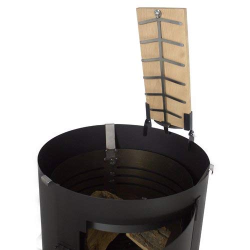 A. Weyck Multifunctioneel Vuurplaats Flammlachsbrett Uitbreiding #453 - Flammlachsbrett Halterung voor Vuurplaatsen, Lachshalter für Feuerschale -...