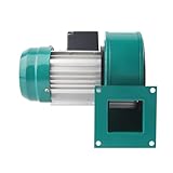 Ventilador de refrigeración de 120W, 220V, 380V, ventilador Industrial de bajo ruido, soplador centrífugo aspirador, extracción de humos potente y pequeña de múltiples alas (Color : 380V)
