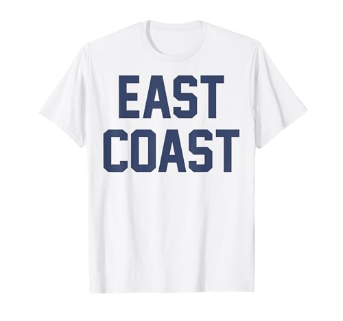 East Coast Typographic T-Shirt