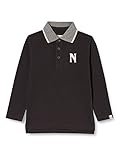 Noppies Kids Jungen Boys Polo Long Sleeve Keene Polohemd, Phantom-P008, 140