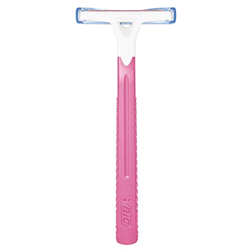 Aparelho de Depilação BIC Comfort 2 Women, 2 Lâminas, c/ Fita Lubrificante, Rosa, 856332, 2 Unidades