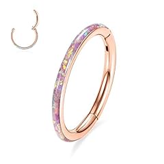 Style2:Rose Gold with Pink Opal