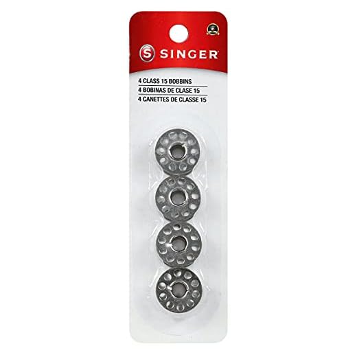 SINGER Bobinas metálicas Classe 15 2136, 4 unidades, 1 pacote