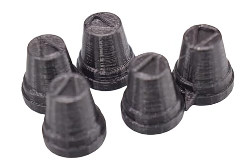 3DEXL Keyboard Rotary Knob 5-Pack for Yamaha MM6, MM8, DJX-II, V5603800, V560380R 6mm D Shaft