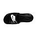 Nike Men's Victori One Slides, Black/White-Black, 8