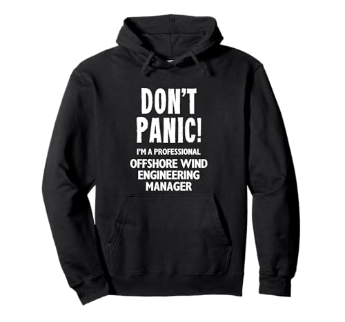 Offshore Windtechnik-Manager Pullover Hoodie
